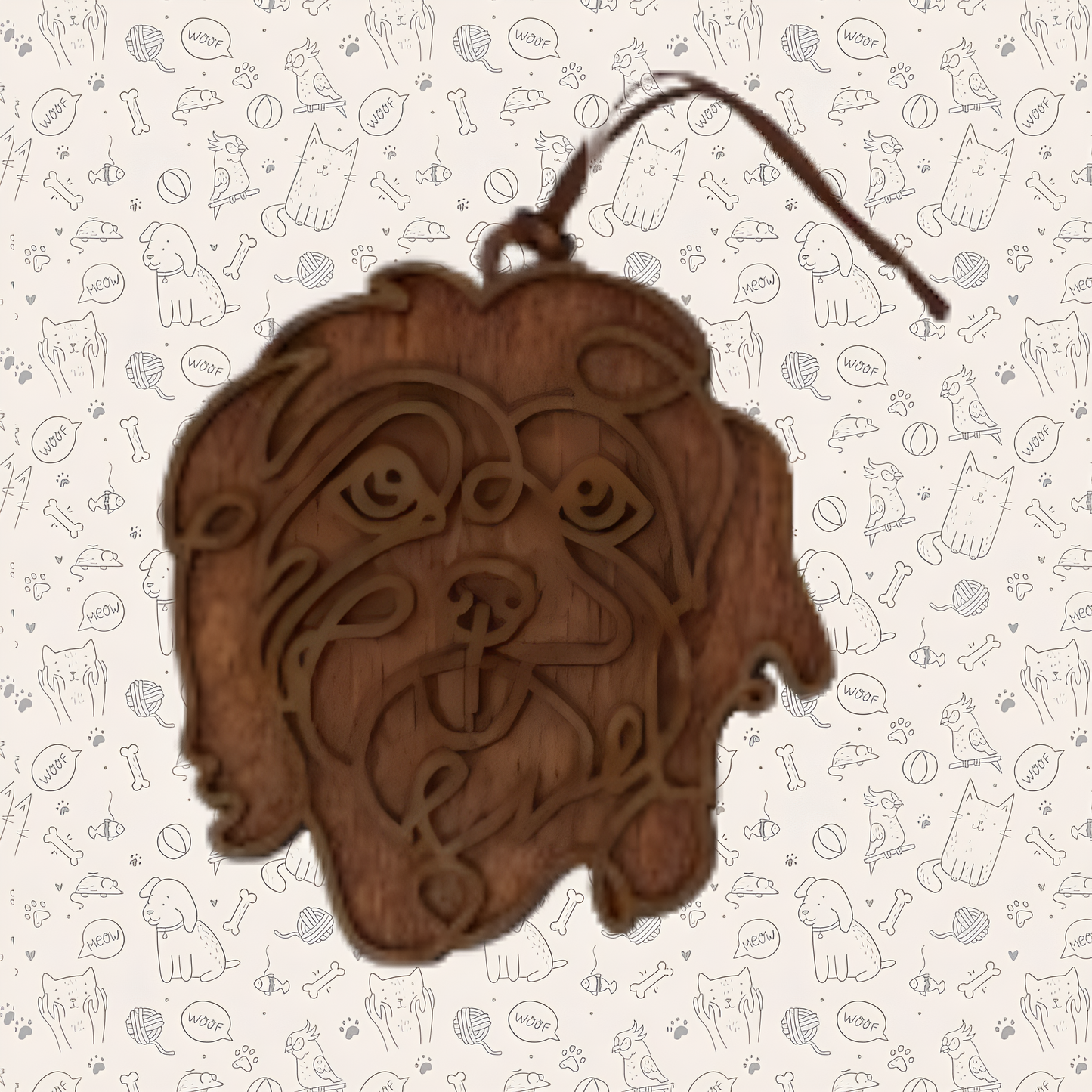 Havanese Dog Ornament