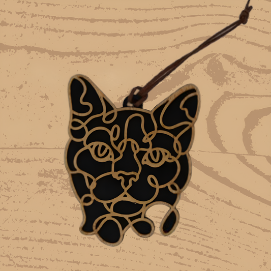 Abyssinian Cat Ornament