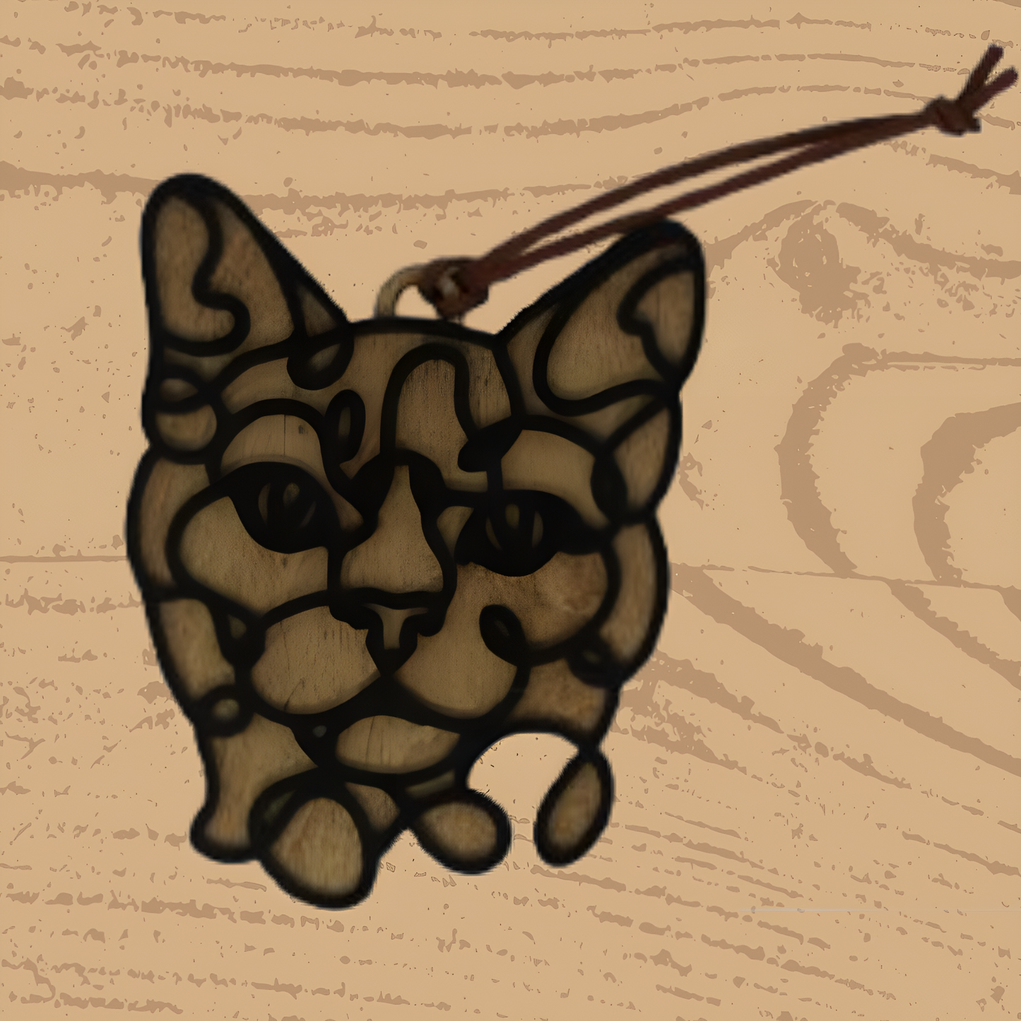 Abyssinian Cat Ornament