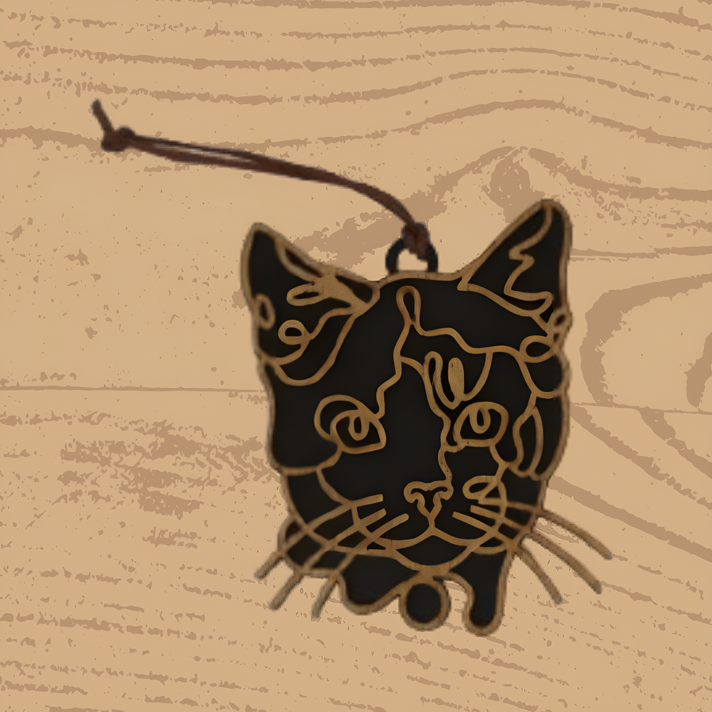 Calico Short Hair Cat Ornament