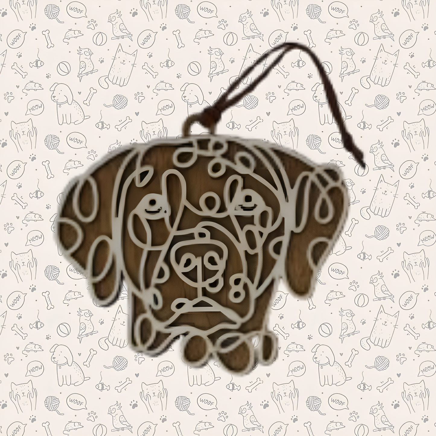 Dalmatian Dog Ornament