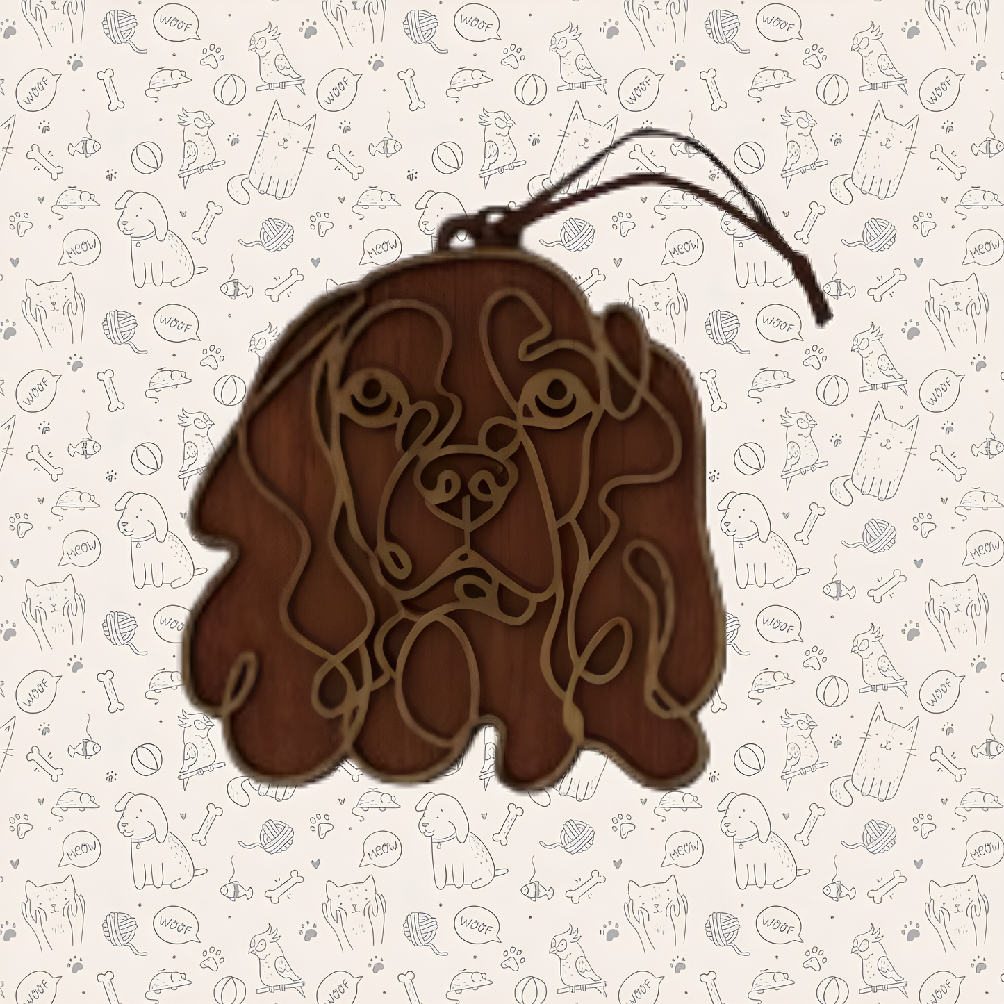 Cocker Spaniel Dog Ornament