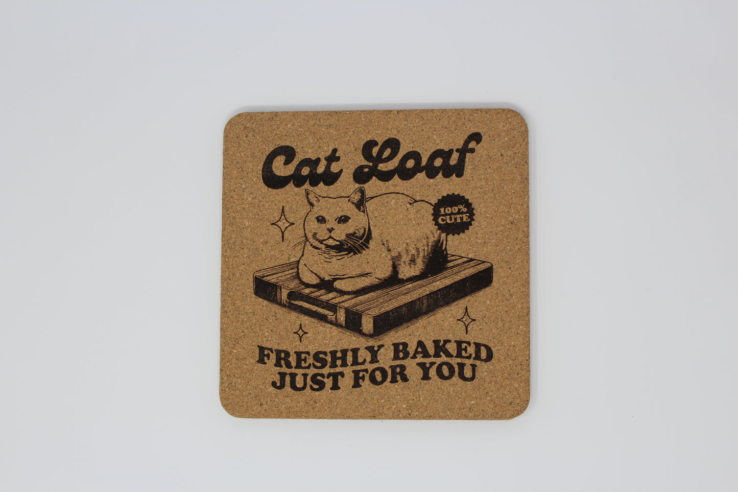 Cat Loaf Kitchen Trivet
