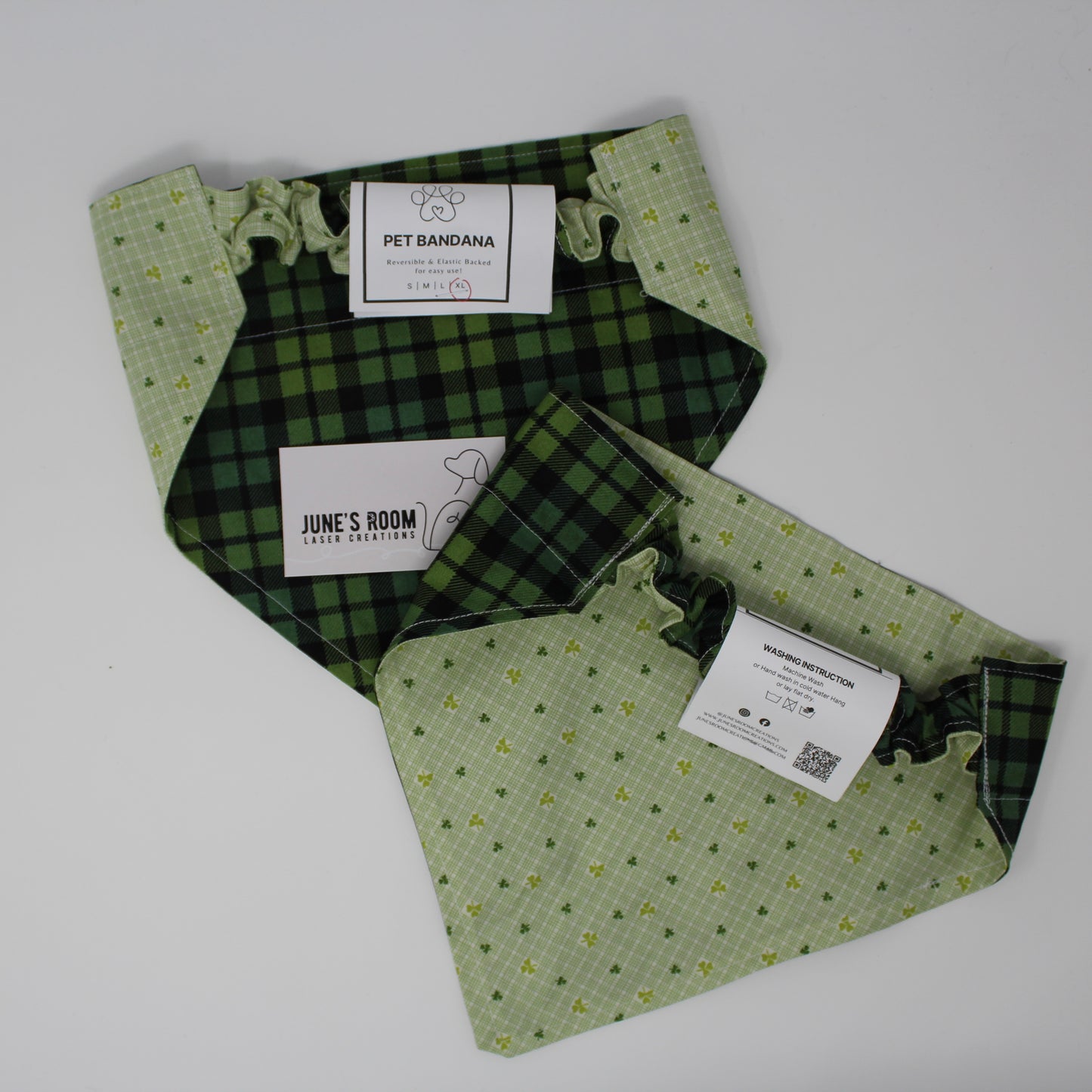 Feelin’ Lucky Reversible Pet Bandana