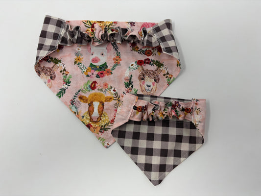 Flowers on the Farm Pet Bandana
