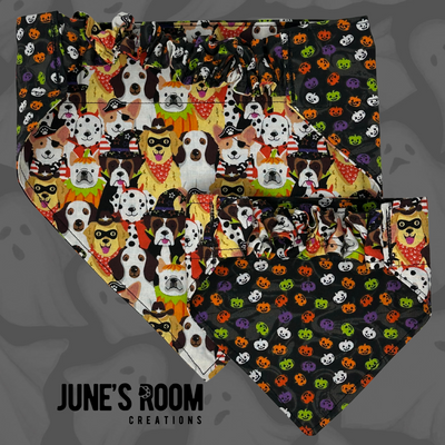 Tricks for Treats Reversible Pet Bandana