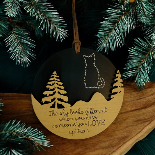 Cat Memorial Ornament