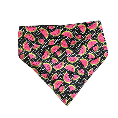 "Polka Dots & Melons" Dog Bandana