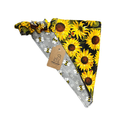 "Buzzin' in the Sun" Dog Bandana