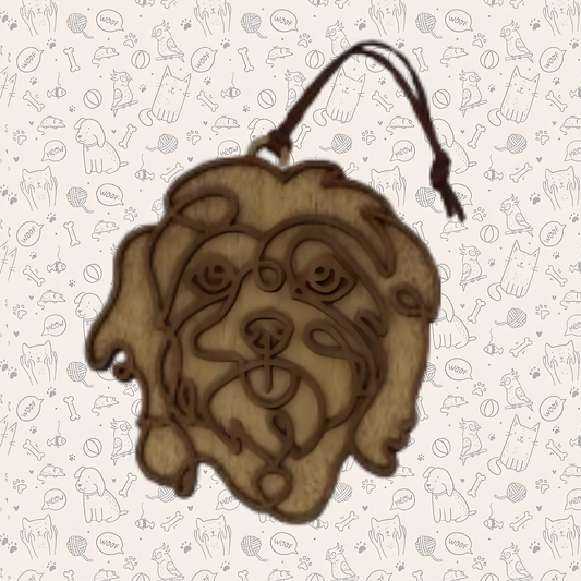 Havanese Dog Ornament