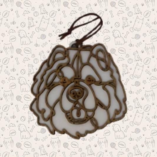 Chow Chow Dog Ornament