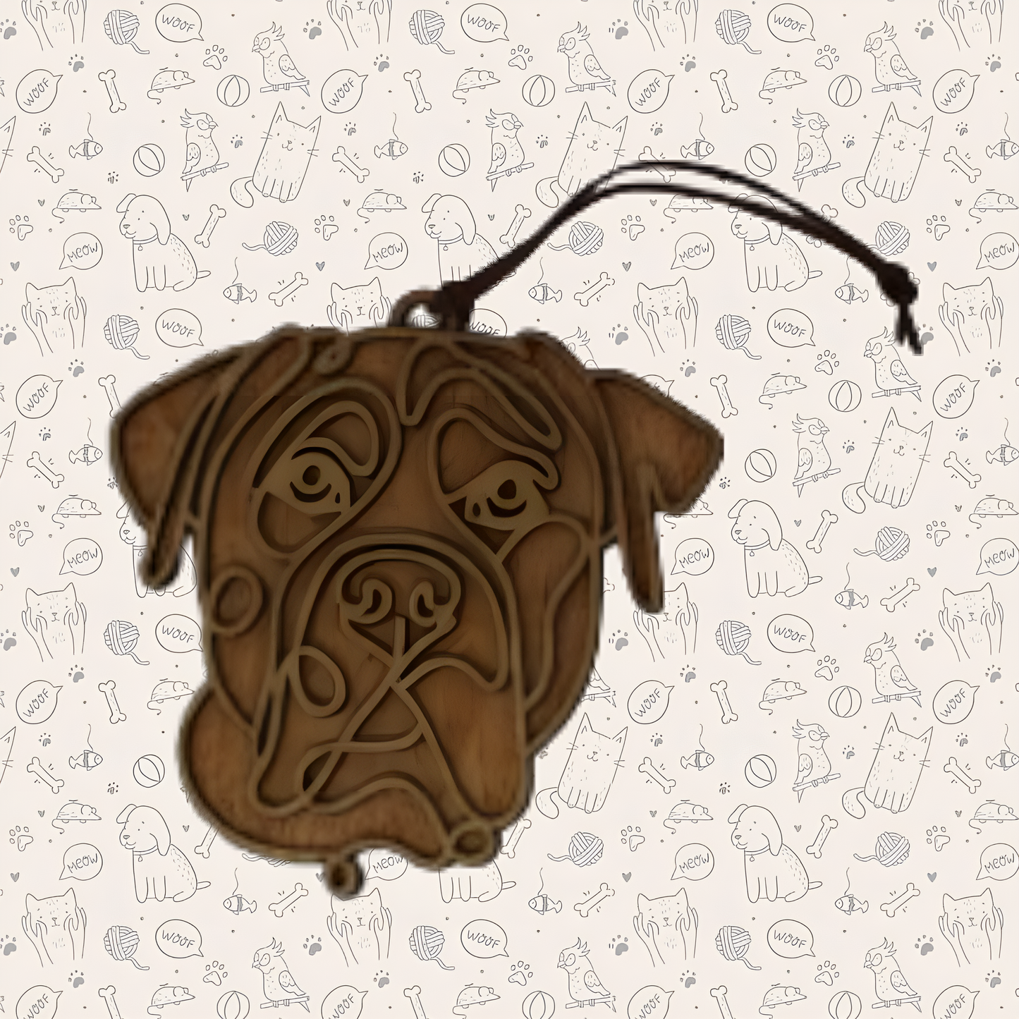Cane Corso Dog Ornament