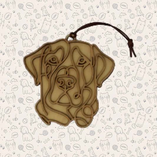 Labrador Retriever Dog Ornament