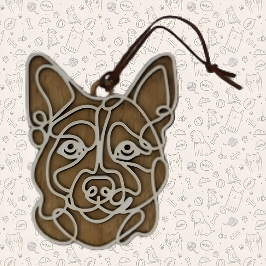 Swedish Vallhund Dog Ornament