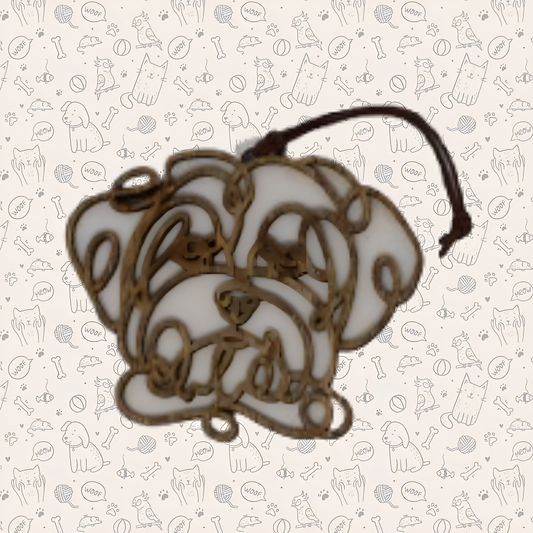 Maltese Dog Ornament