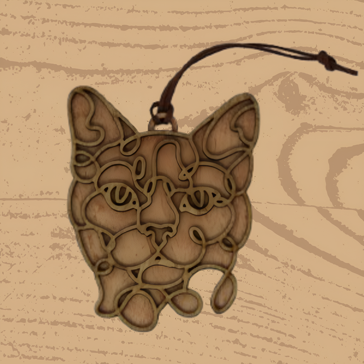Abyssinian Cat Ornament