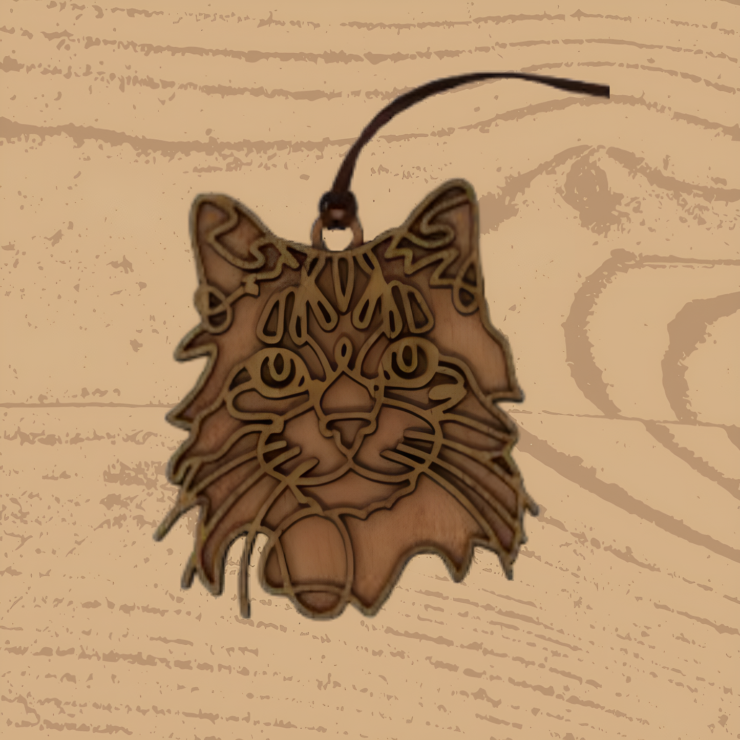 Tabby Cat Ornament