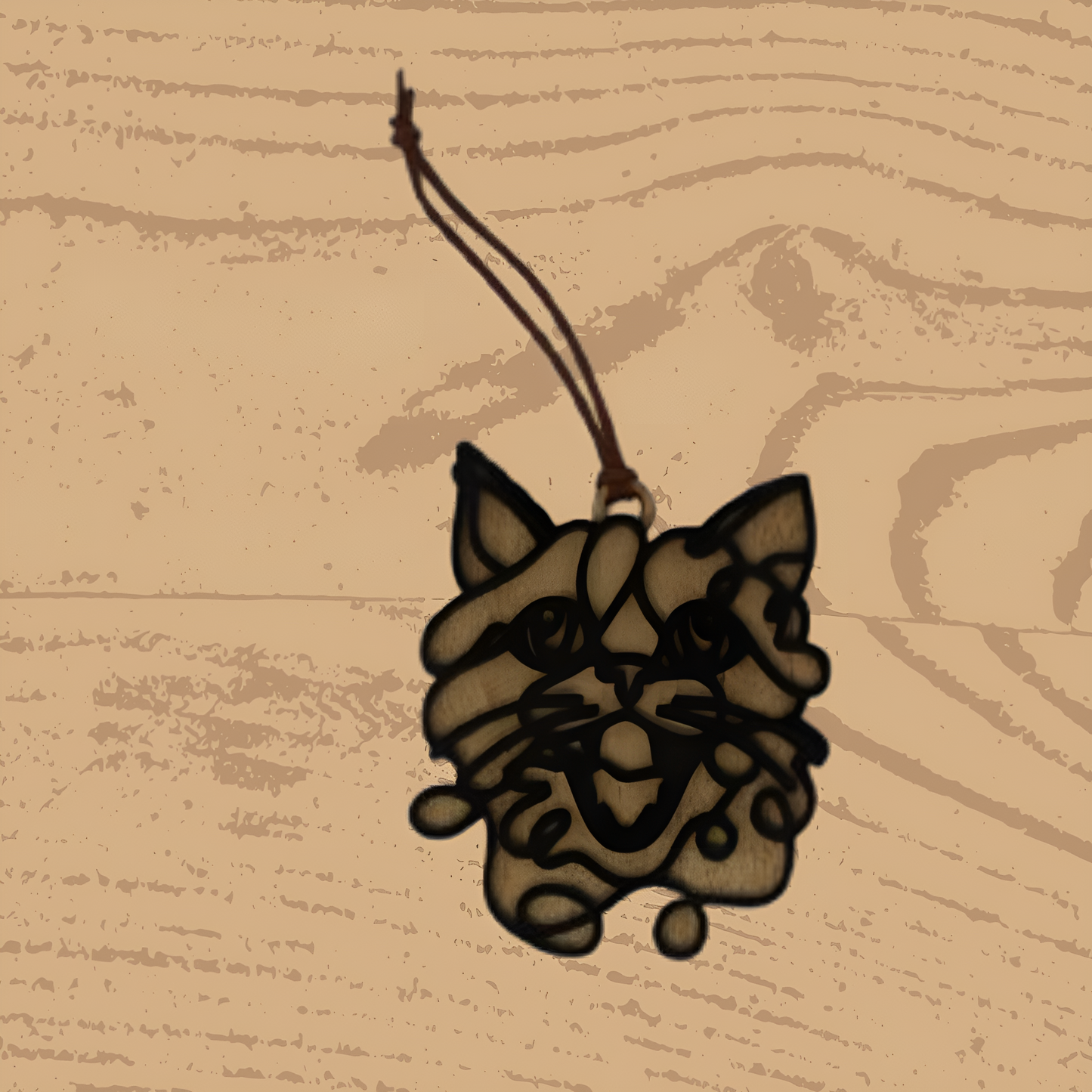 Crazy Cat Ornament – Playful Handcrafted Décor