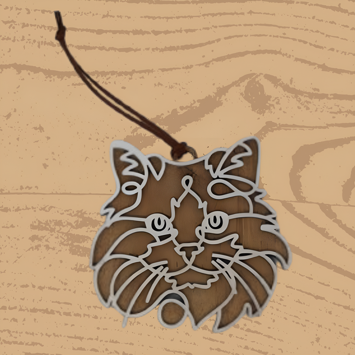 Ragdoll Cat Ornament – Elegant Handcrafted Décor
