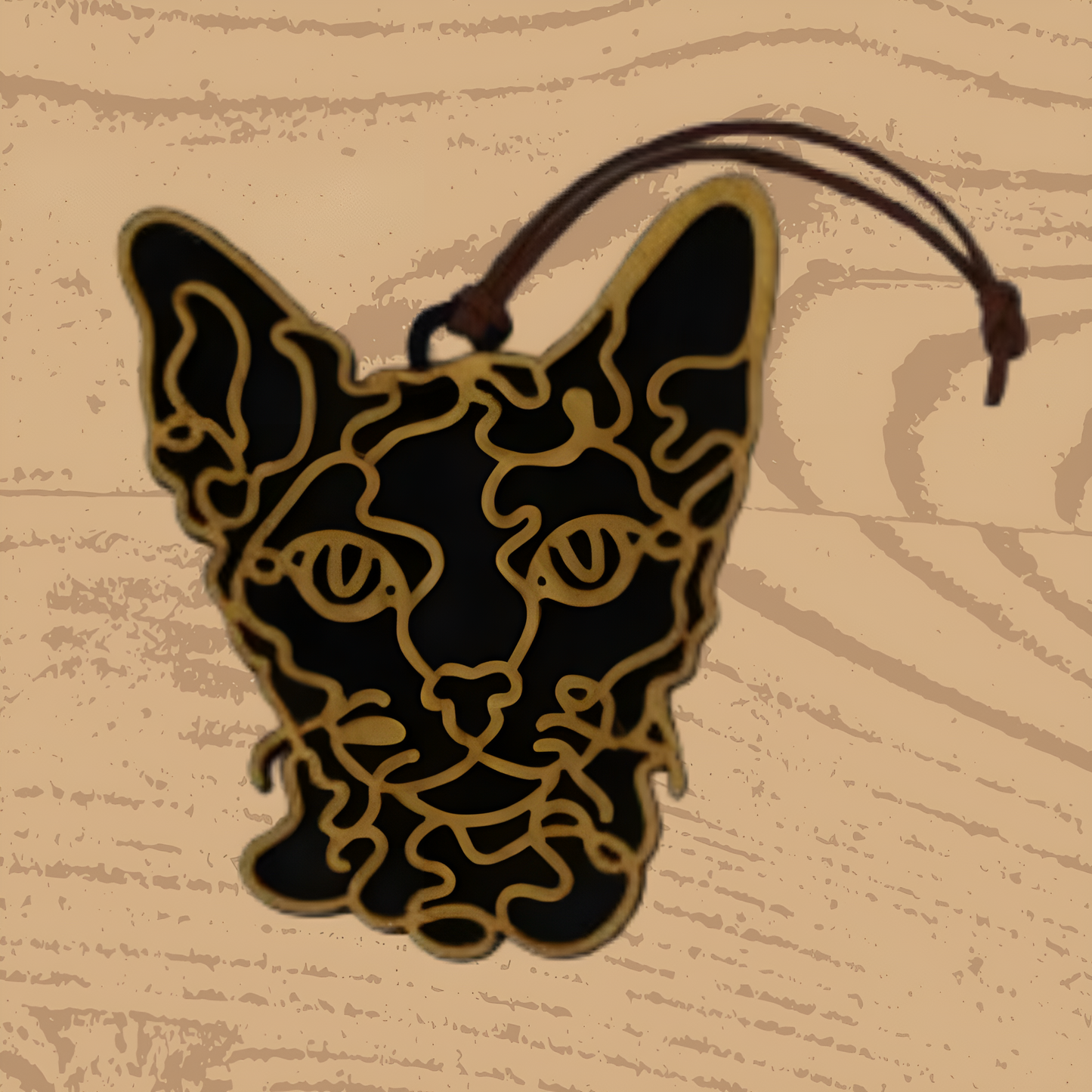 Cornish Rex Cat Ornament