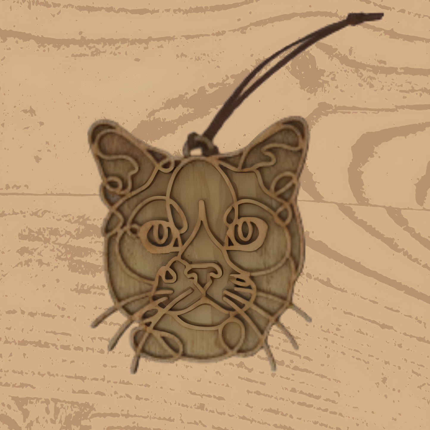 Burmese Cat Ornament