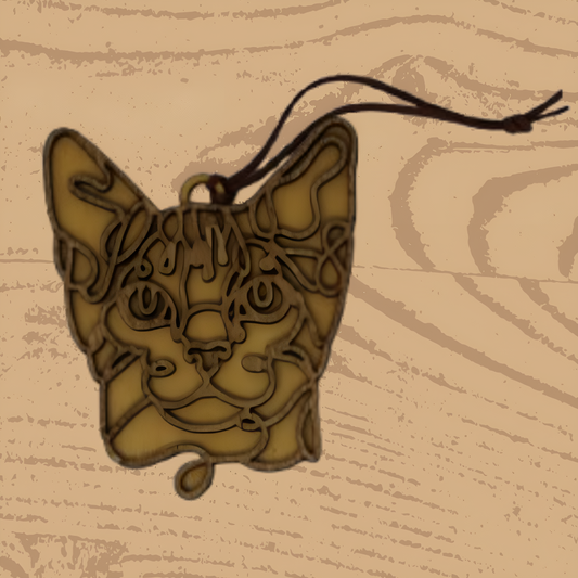 Egyptian Mau Cat Ornament