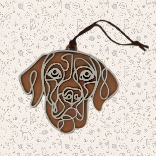 German Shorthair Pointer Dog Ornament