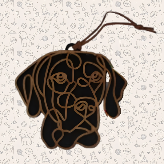 Weimaraner Dog Ornament