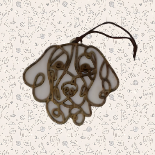 English Foxhound Dog Ornament