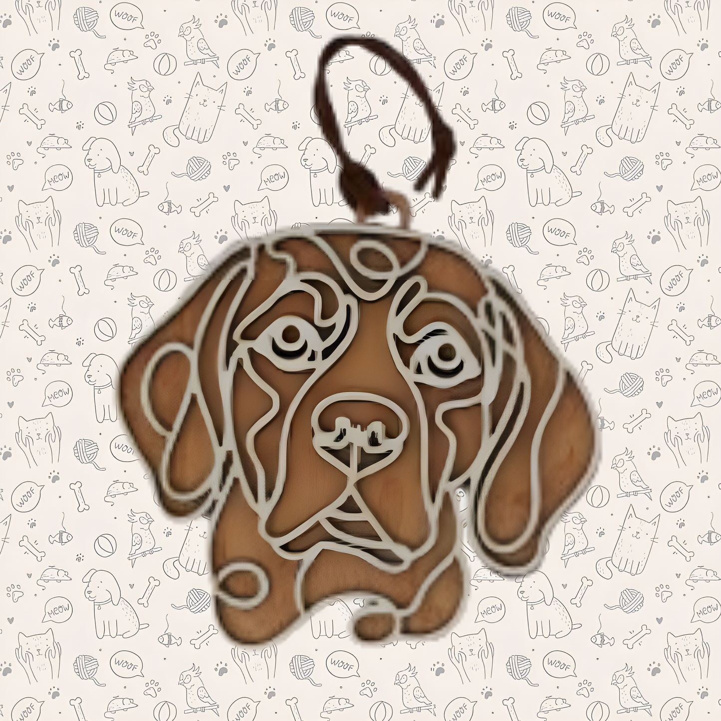 Beagle Dog Ornament