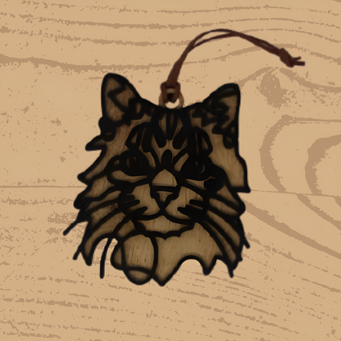 Tabby Cat Ornament