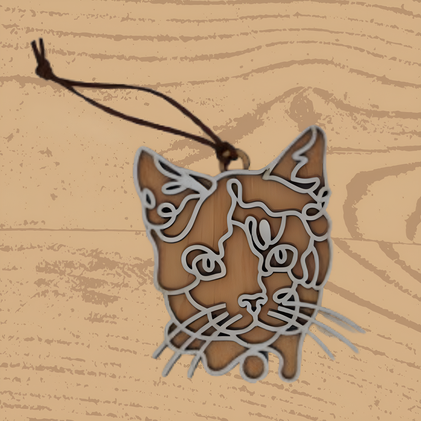 Calico Short Hair Cat Ornament