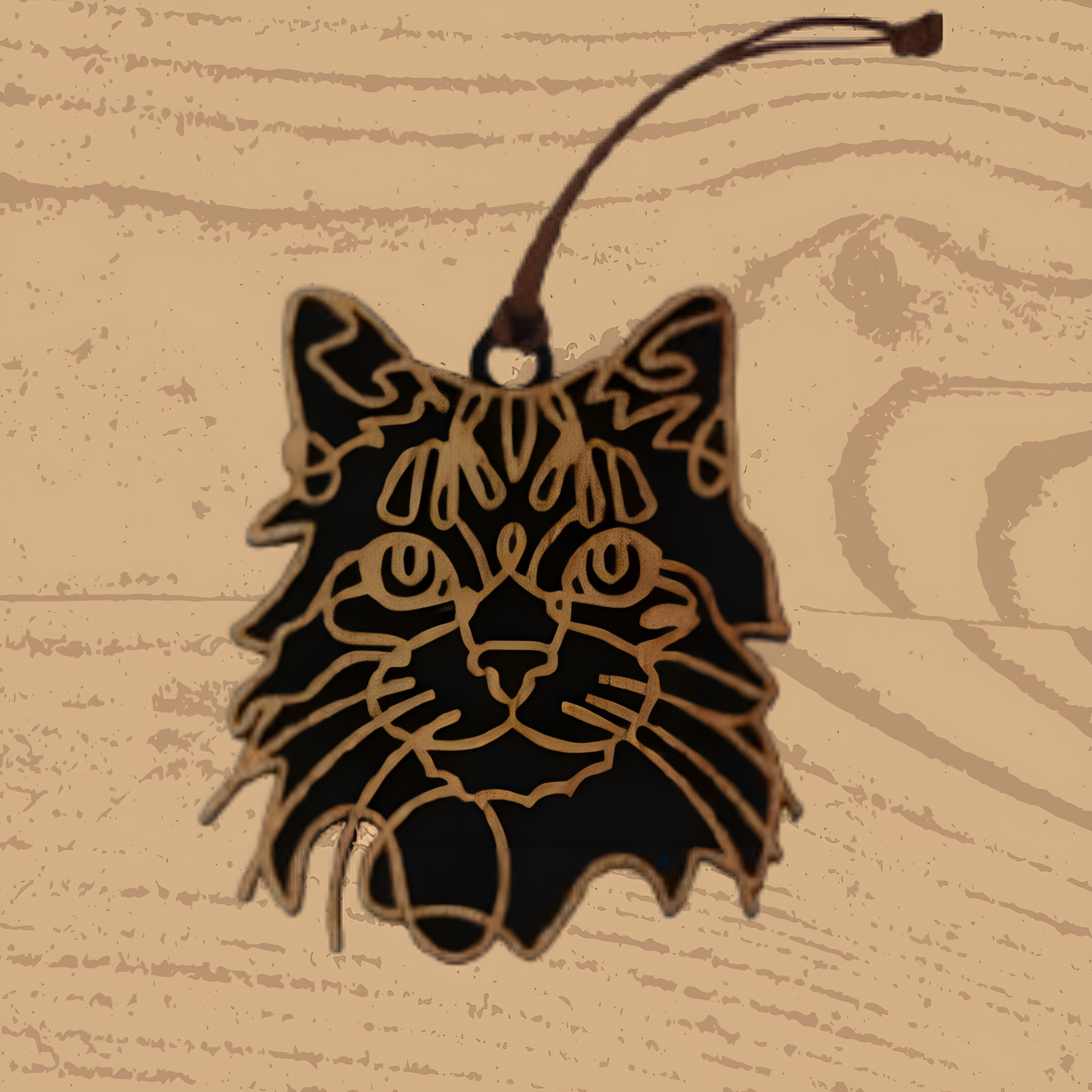 Tabby Cat Ornament