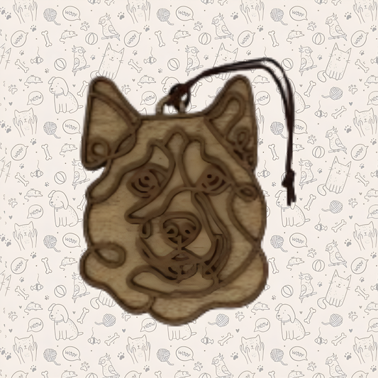 Husky Dog Ornament