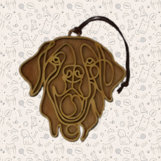 Golden Retriever Dog Ornament