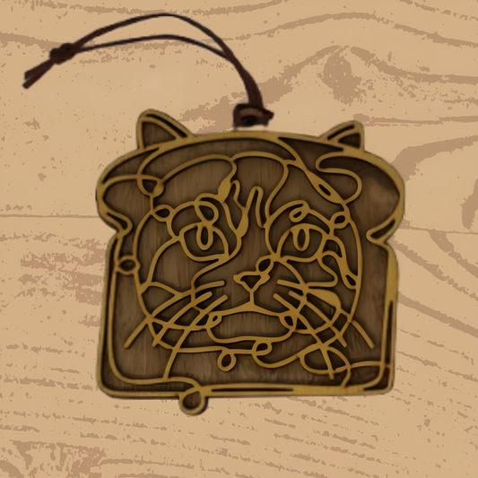 In Bread Cat Ornament