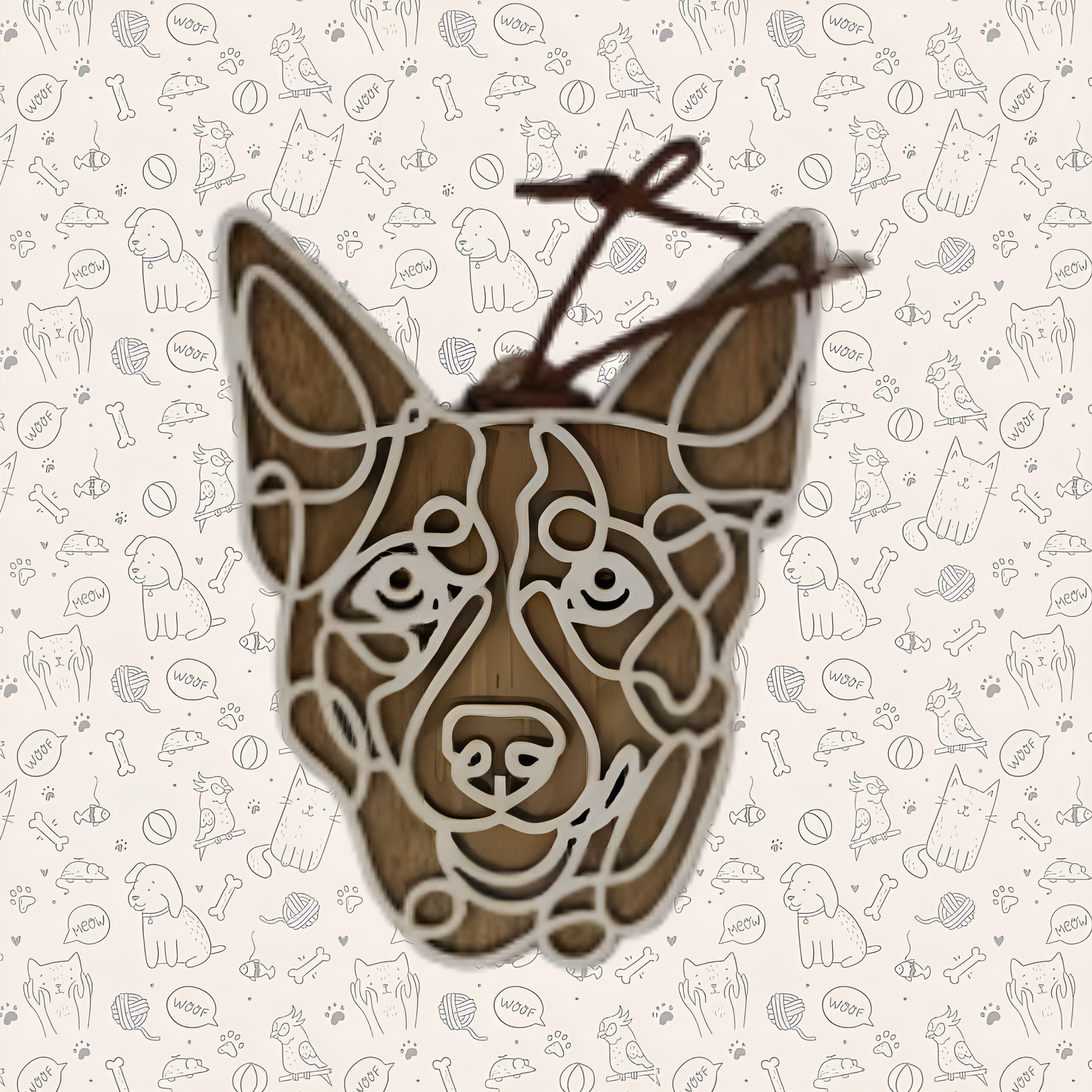 Australian Cattle Dog Ornament