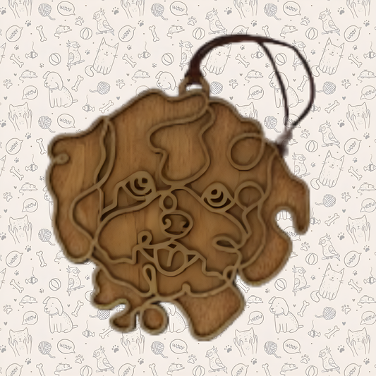 Bichon Frise Dog Ornament