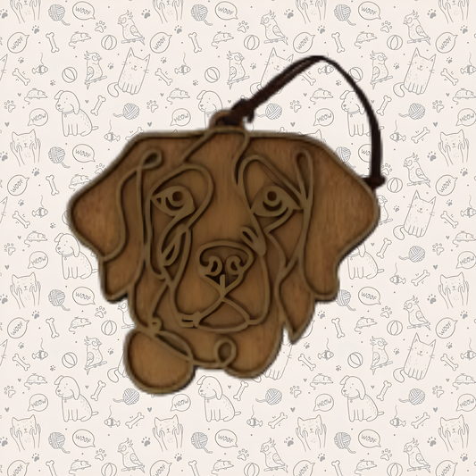 Brittany Spaniel Dog Ornament