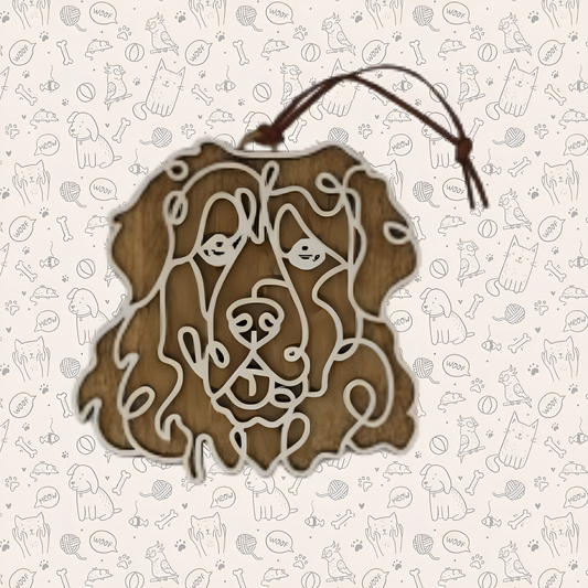 Leonberger Dog Ornament