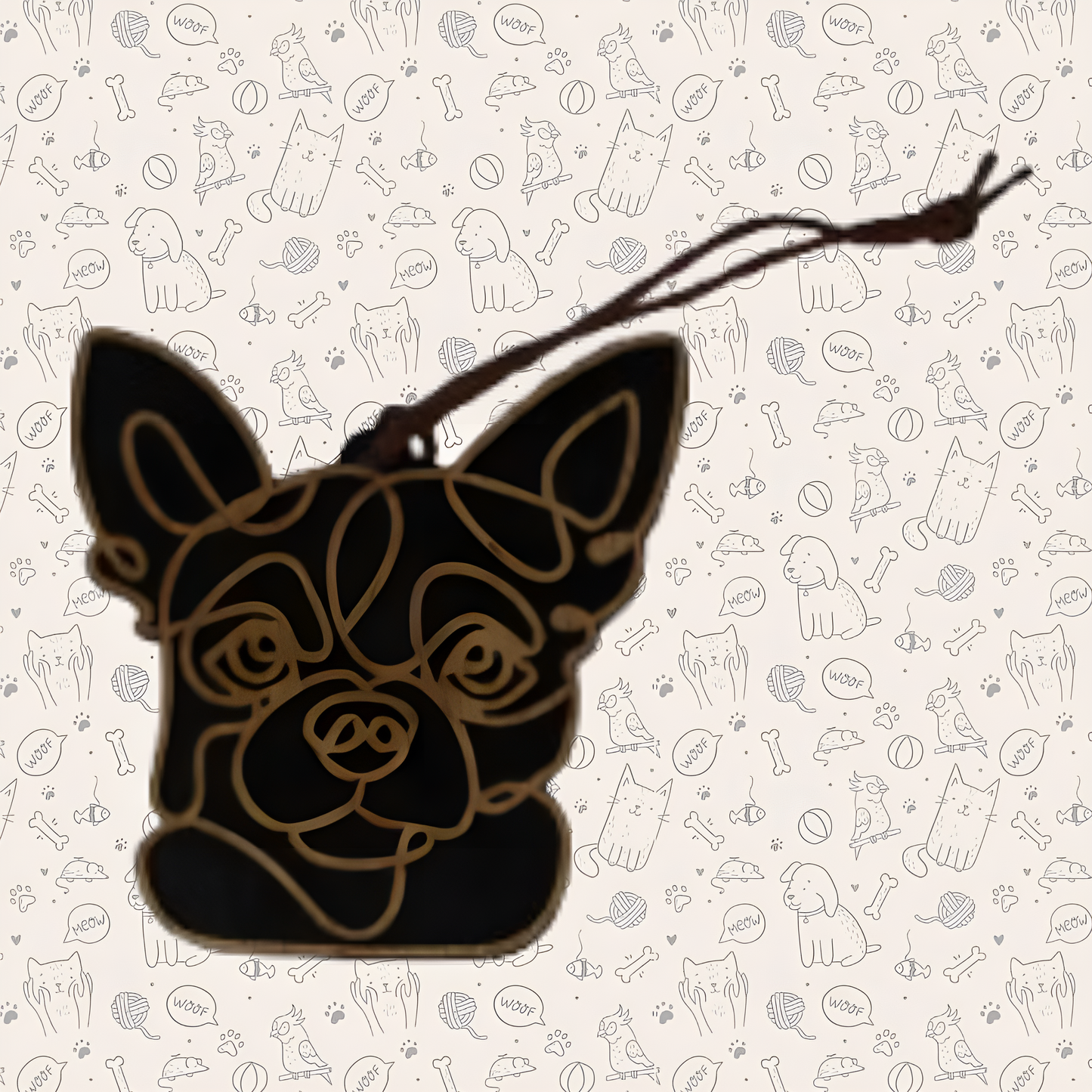 Chihuahua Dog Ornament