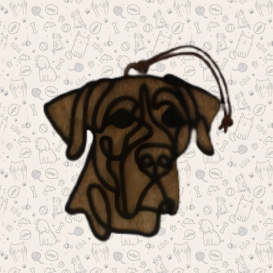 Great Dane Dog Ornament