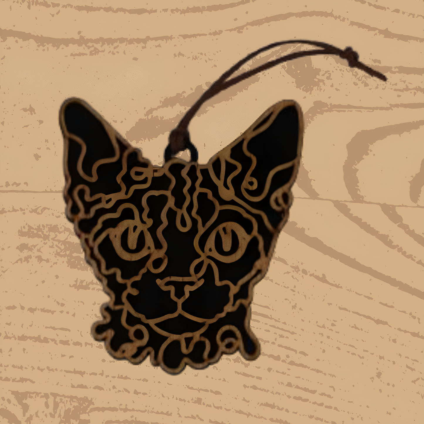 Devon Rex Cat Ornament