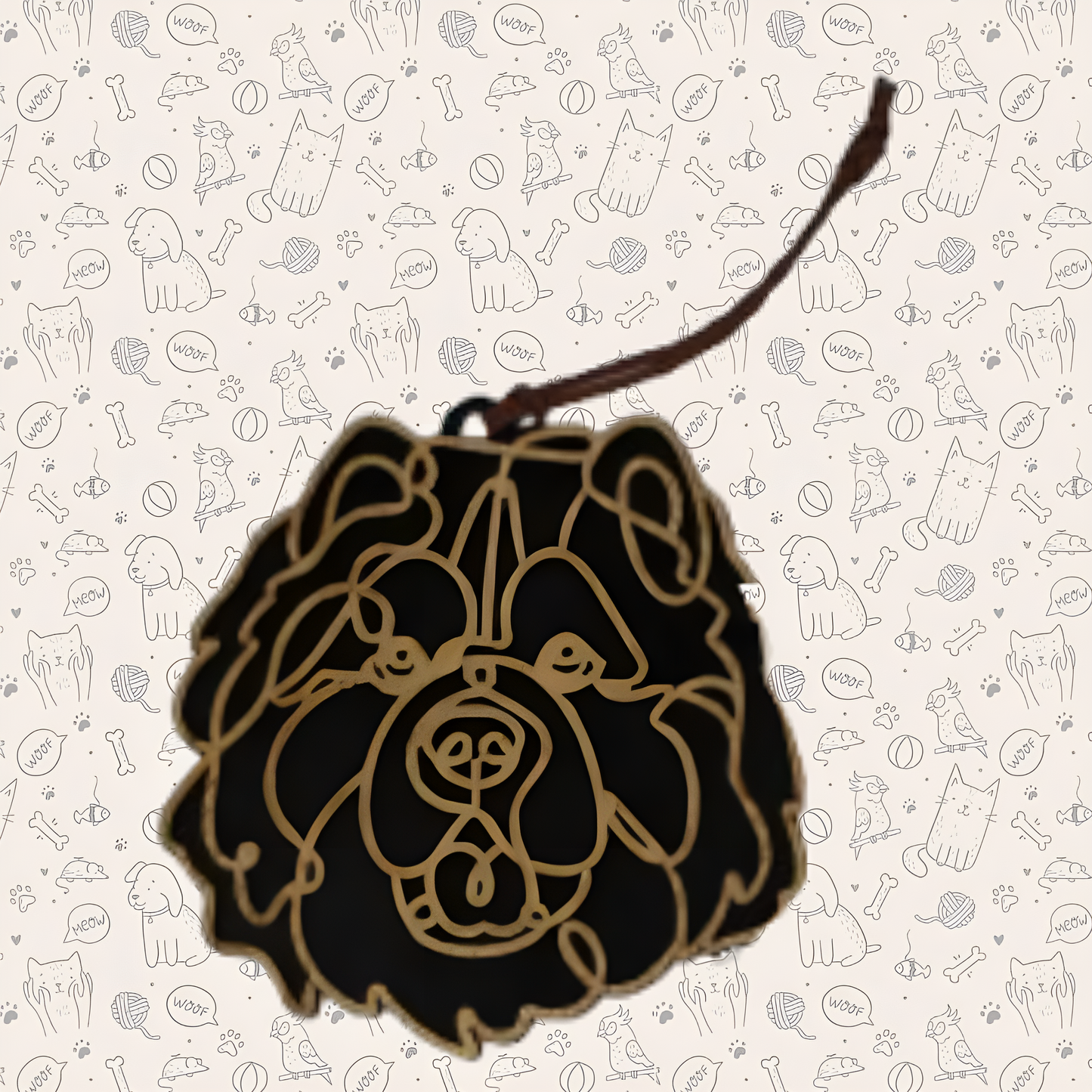 Chow Chow Dog Ornament